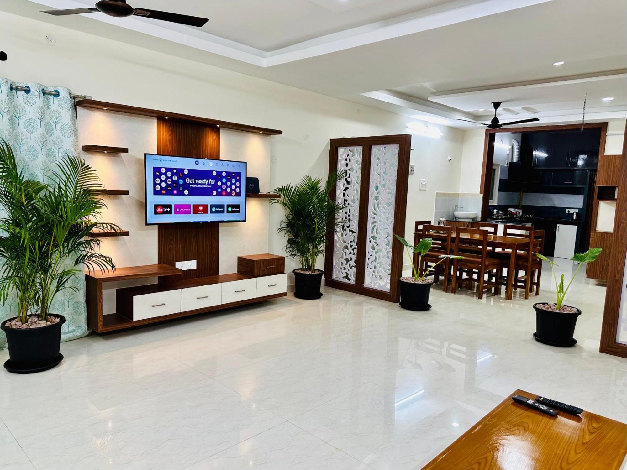 Truelife - 3Bhk Luxury Suites - Ps4 Veg Restaurant, On The Way To Balaji Temple - 2500 Sft Large Signature Apartments - Modular Kitchen - Super Fast Wifi, Smart Tv, 250 Jio Channels - Parking - Easy Access To All Temples - Top Service With Lots Of Lo Tirupati Exterior foto
